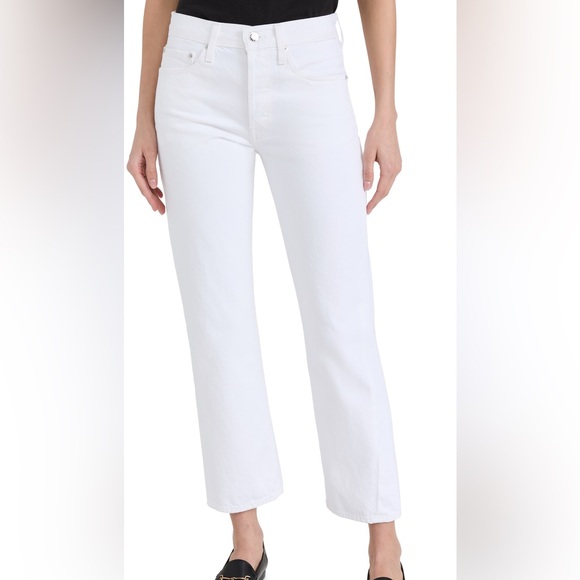 NWT Edwin Kali Ankle Jeans in Eggshell - Picture 1 of 5